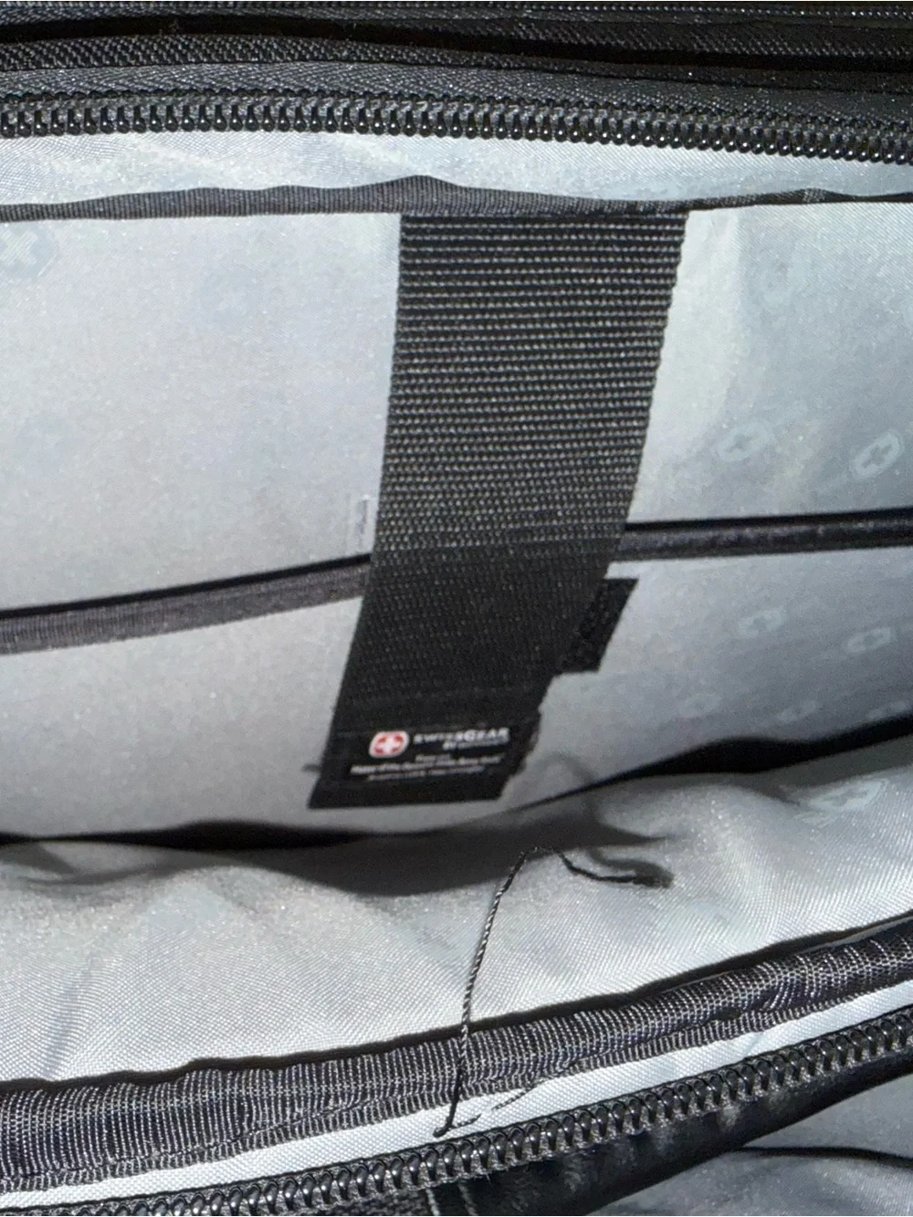 SwissGear Black and Burgundy Laptop Briefcase A21